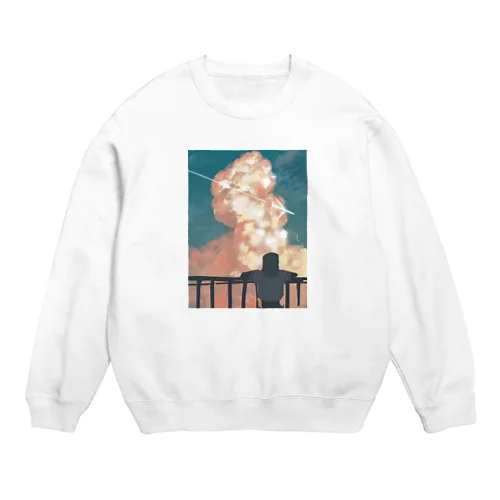 飛行機雲 Crew Neck Sweatshirt