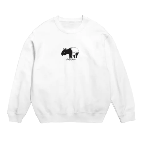 ぶりーふ ばく Crew Neck Sweatshirt