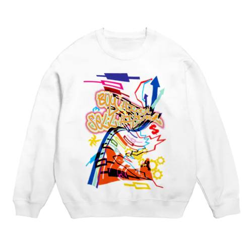 Buy high, sell higher Crew Neck Sweatshirt