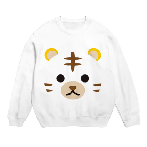 干支アップ-寅-animal up-アニマルアップ- Crew Neck Sweatshirt