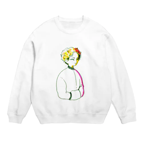 男 Crew Neck Sweatshirt