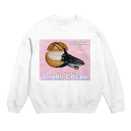 シャークリーム Crew Neck Sweatshirt