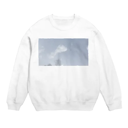 blue sky Crew Neck Sweatshirt