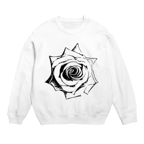 Rose Crew Neck Sweatshirt