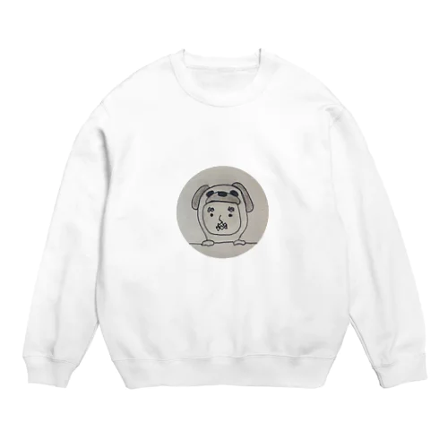 いぬぐるみおじ Crew Neck Sweatshirt