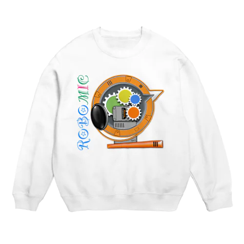 ROBOMIC type ORANGE Crew Neck Sweatshirt