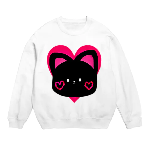 ねこのもちゃ Crew Neck Sweatshirt