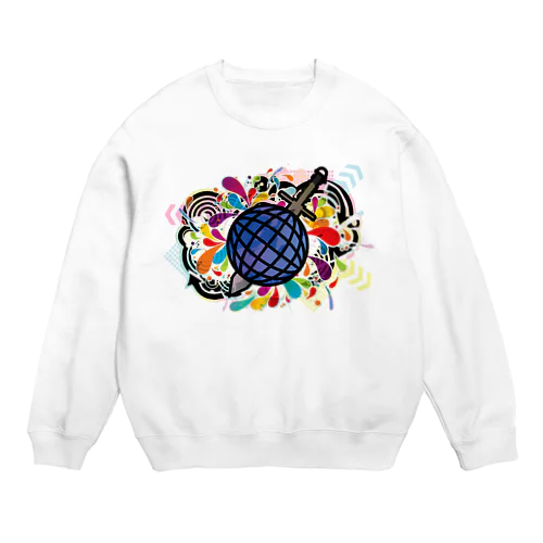 THE_WORLD_IS_MINE Crew Neck Sweatshirt