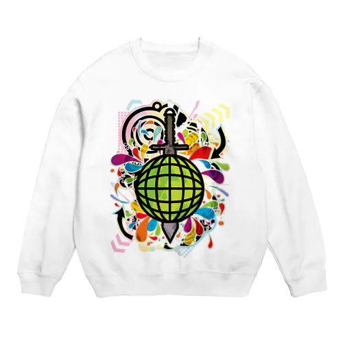 THE_WORLD_IS_MINE Crew Neck Sweatshirt