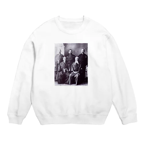 【渋さ爆発】かっこいい昔の日本のおじさん達 Crew Neck Sweatshirt