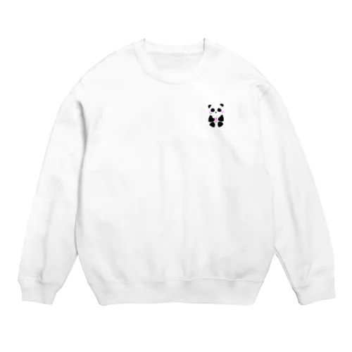 Panda with love  Crew Neck Sweatshirt