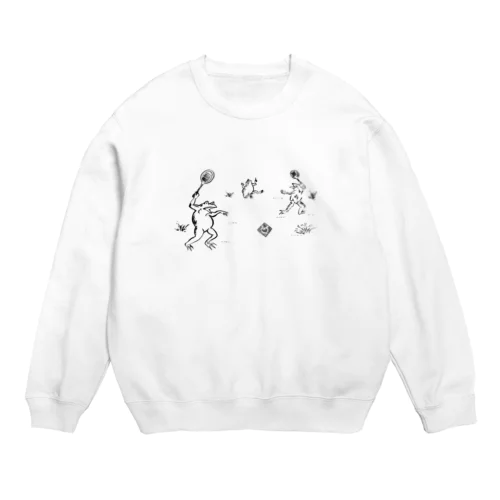 庭球蛙 Crew Neck Sweatshirt