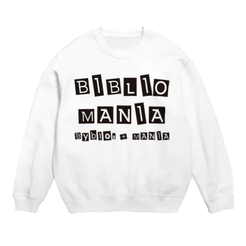 BIBLIO_MANIA Crew Neck Sweatshirt