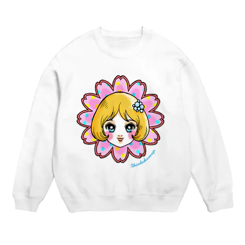 花少女２ Crew Neck Sweatshirt