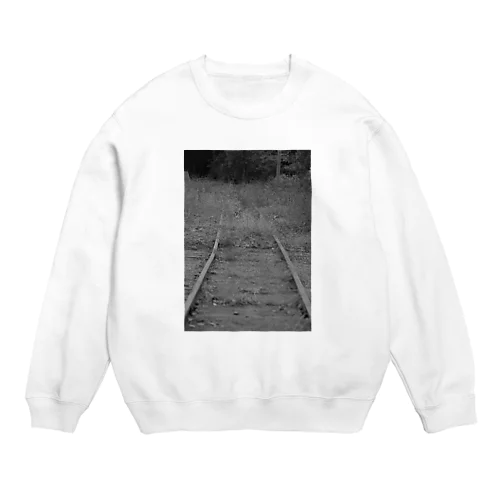 廃線 Crew Neck Sweatshirt