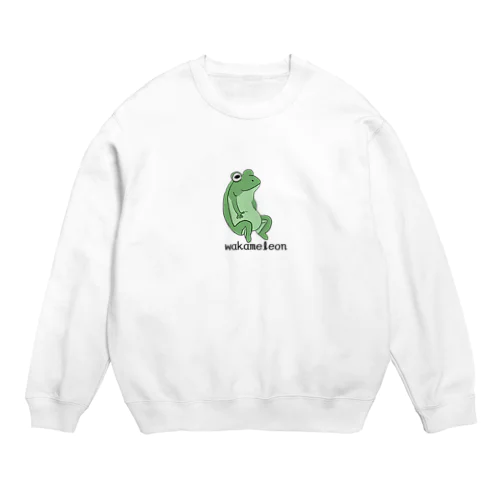 わかがえるちゃん Crew Neck Sweatshirt