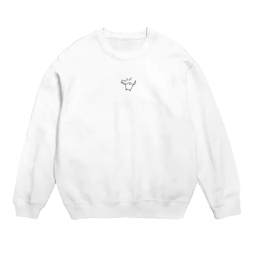 すまいるさんVer.Hallo  Crew Neck Sweatshirt