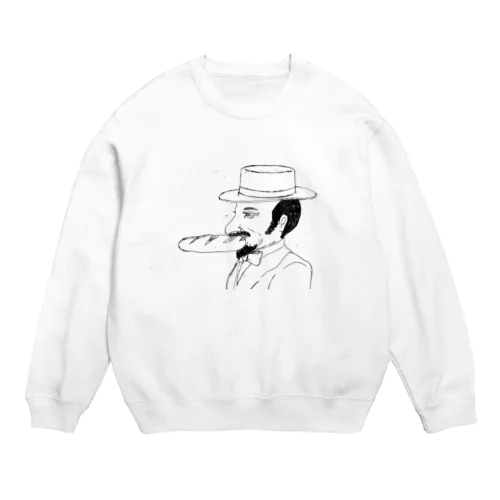 ジェントルぱん Crew Neck Sweatshirt