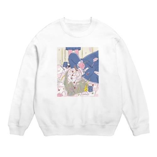 ケーキ殺人事件🎂 Crew Neck Sweatshirt