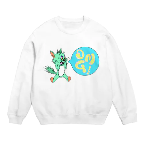 OMG CAT Crew Neck Sweatshirt