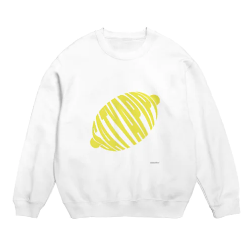 さてゃぴぴレモン Crew Neck Sweatshirt