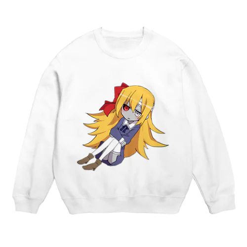 ゾンビ娘 Crew Neck Sweatshirt