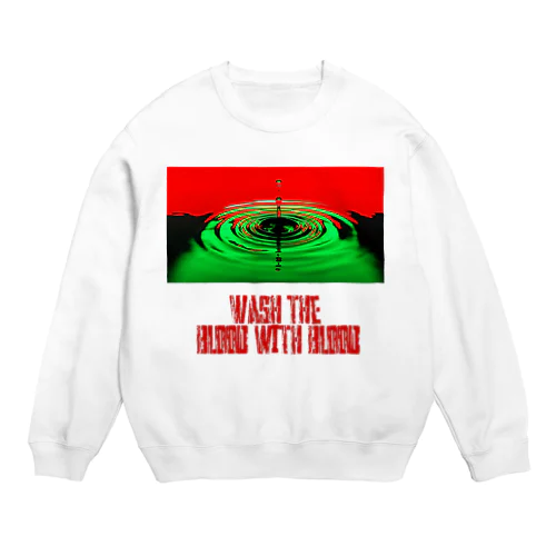 blood Crew Neck Sweatshirt