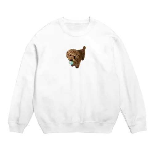 伝説の秘宝を携えし犬 Crew Neck Sweatshirt