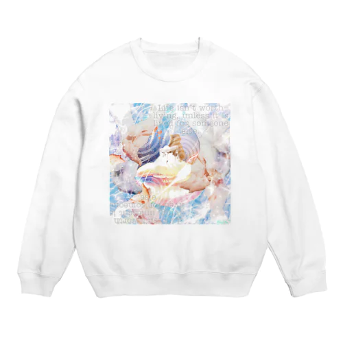 天使なお年頃 Crew Neck Sweatshirt