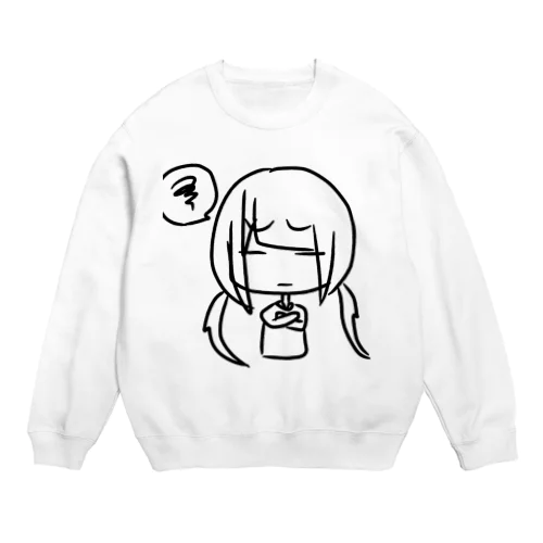 もやもやする人 Crew Neck Sweatshirt