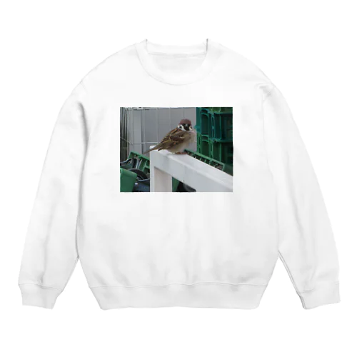 ちゅん Crew Neck Sweatshirt