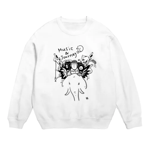 Music&Journey Crew Neck Sweatshirt