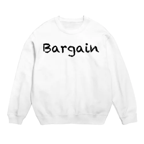 Bargain（安売り）黒 Crew Neck Sweatshirt