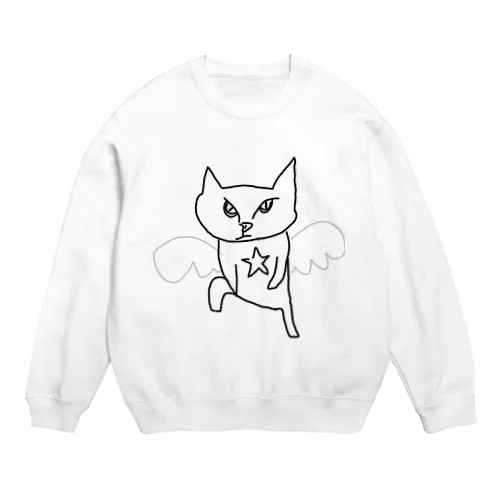 銀の助(エンジェル) Crew Neck Sweatshirt