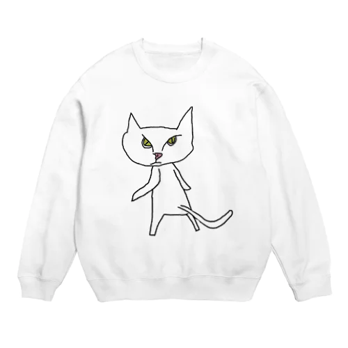 銀の助(振り向き) Crew Neck Sweatshirt