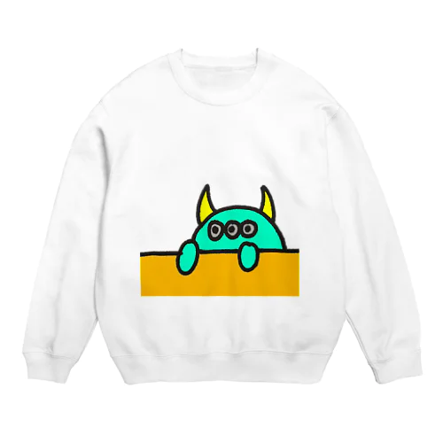 どうしたののﾋﾟﾊﾟﾈｽﾞﾐ Crew Neck Sweatshirt