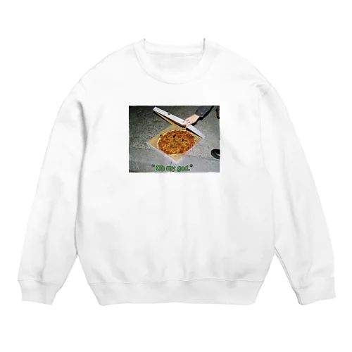 10万年後の人間 Crew Neck Sweatshirt