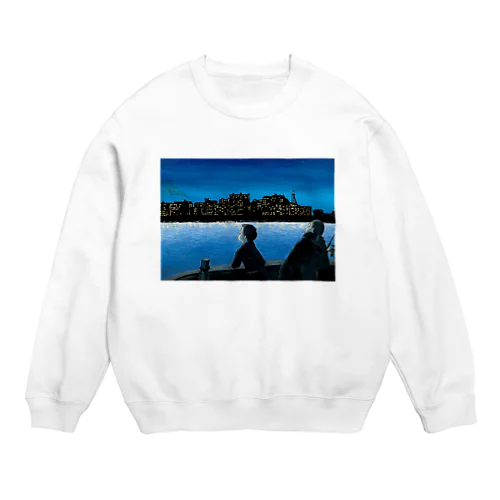 軍艦島 Crew Neck Sweatshirt