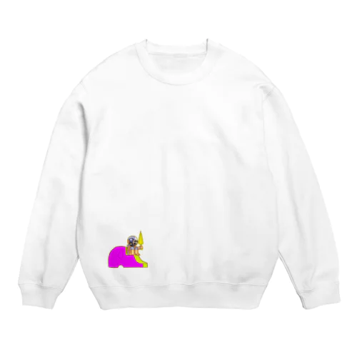 それっぽいヤツ君 Crew Neck Sweatshirt