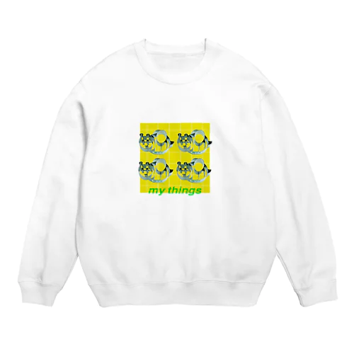 my things 002 Crew Neck Sweatshirt