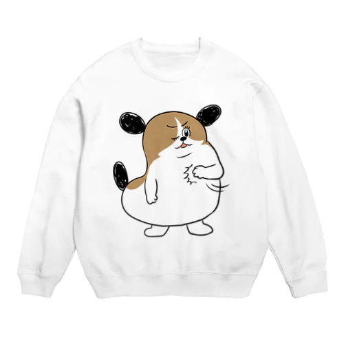 もじゃまるおまかせ Crew Neck Sweatshirt