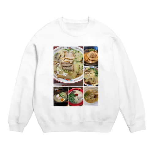 ラーメン大好きシリーズ Crew Neck Sweatshirt