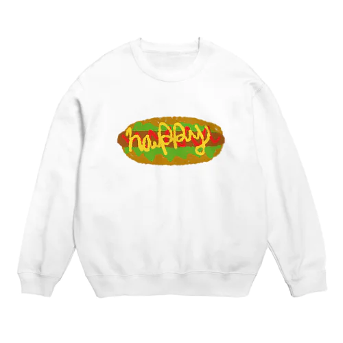 ホットドッグ★ Crew Neck Sweatshirt