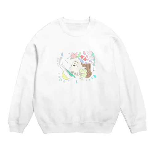 Ｉｎｓｉｄｅ ｏｆ ｍｙ ｈｅａｄ. Crew Neck Sweatshirt