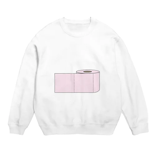 トイレペーパー Crew Neck Sweatshirt