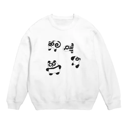 どうぶつく Crew Neck Sweatshirt