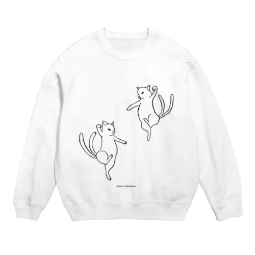 阿吽だんすだんす Crew Neck Sweatshirt