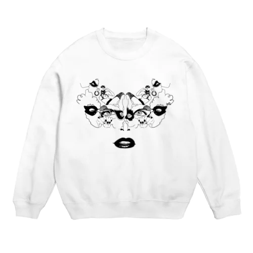 仮面＃01 Crew Neck Sweatshirt