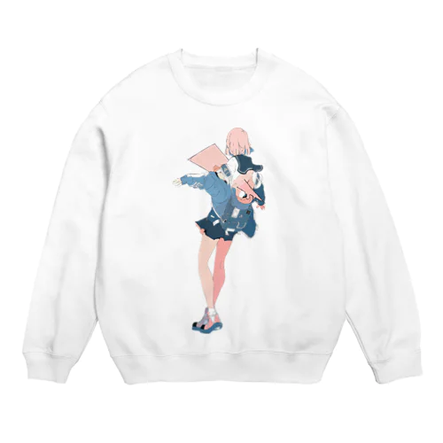 フライドチキン Crew Neck Sweatshirt