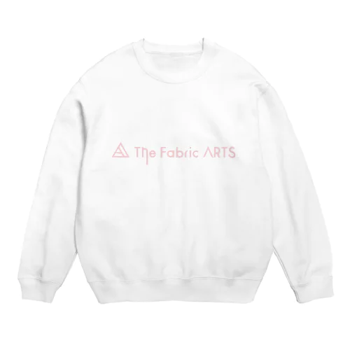 TheFabricARTSロゴピンク Crew Neck Sweatshirt